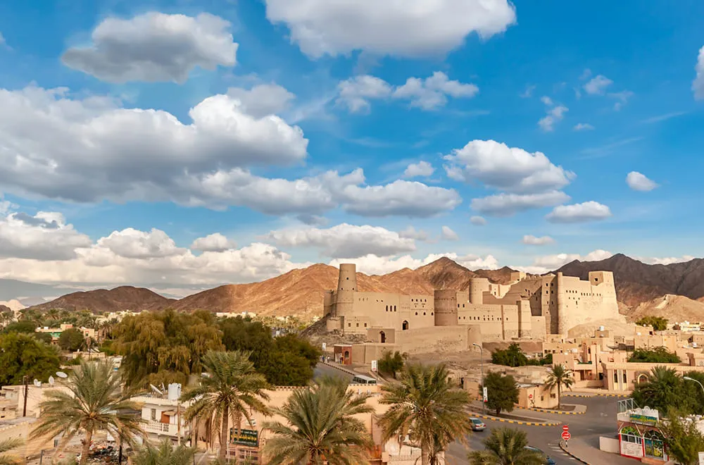 قلعة بهلاء في عمان